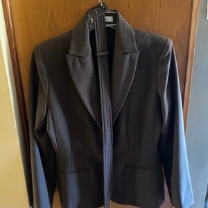 Harve Benard brown size‎ 12 blazer with matching belt